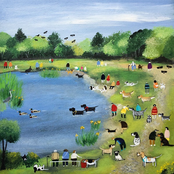 'A Favourite Summer Spot' by Louise Rawlings (Q189) 
