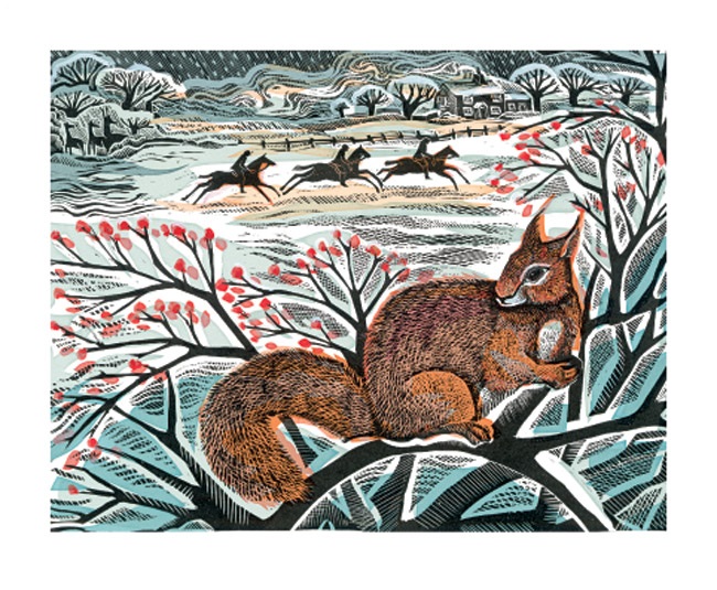 'A Winter's Tail' by Angela Harding (A786w) d Was 2.50, now 1.75