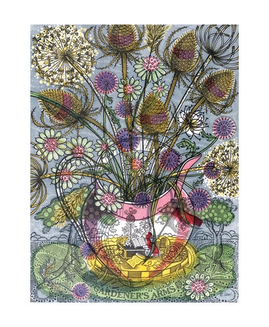 'Gardener's Arms' 2017 by Angie Lewin (A734) * 
