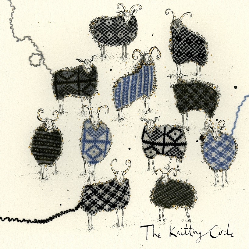 'Knitting Circle' by Anna Wright (K005)