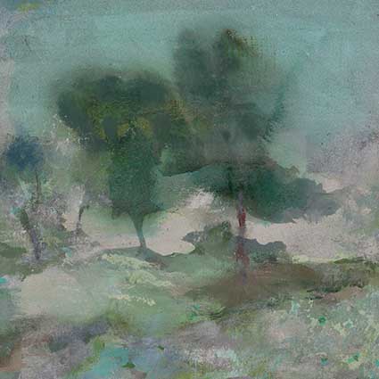 'Misty Morning' by Anthony Whishaw RA (C600)