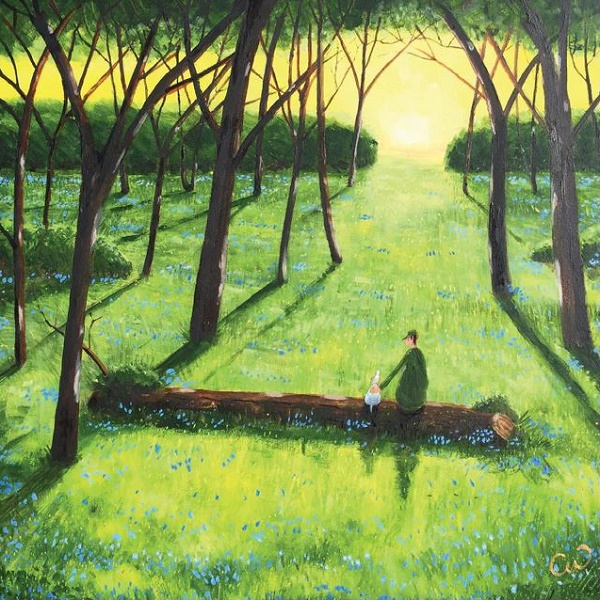 'In The Bluebell Wood' by Chris Williamson (R342) NEW