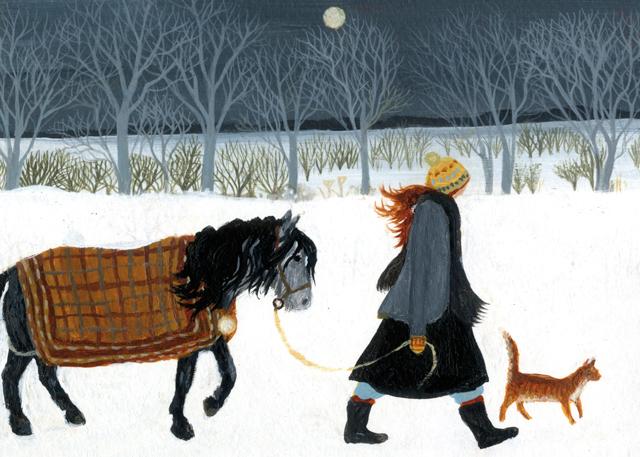 'Walking the Horse' by Dee Nickerson (R215) *