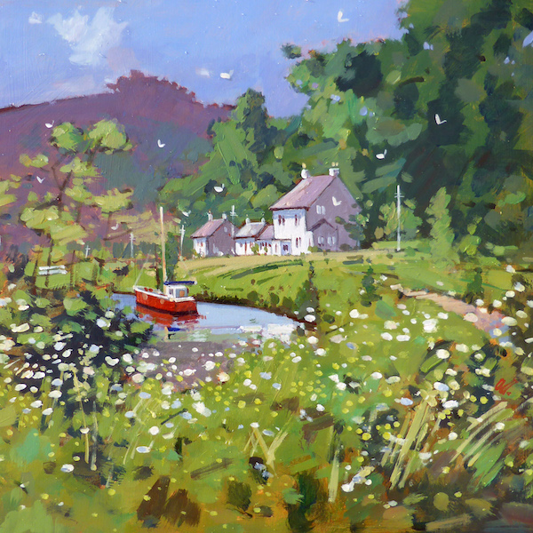 'Crinan Canal, Summer' by James Orr (H263) 