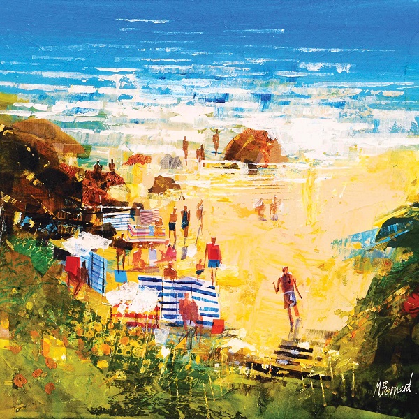 'Late Summer Swimmers' by Mike Bernard (Q248) 