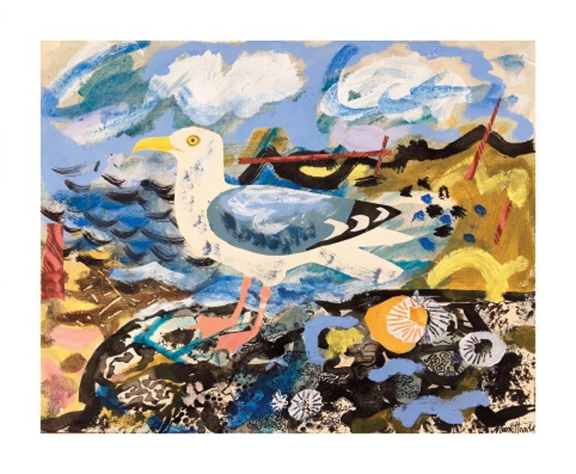 'Herring Gull' by Mark Hearld (A371) 