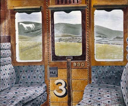 Eric Ravilious Train Landscape