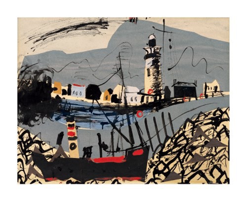 'Newhaven, 1936' by John Piper 1903 - 1992 (A536) * d