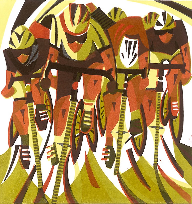  'Road Race' by Paul Cleden (Print)
