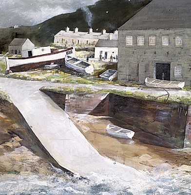 'Porthgain Slipway' by John Knapp-Fisher (L082) d Was 2.95, now 1.75