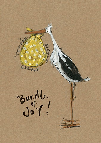 'Bundle of Joy' by Sam Toft (O009) NEW BABY
