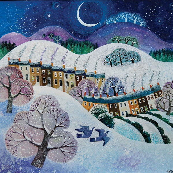 * 'Snowfall' by Lisa Graa Jensen (5 card pack)