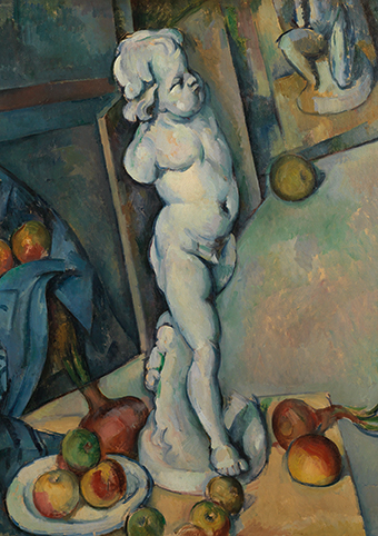 'Still Life with Plaster Cupid' c1894 by Paul Cezanne (1839 - 1906) (C653) The Courtauld Collection NEW