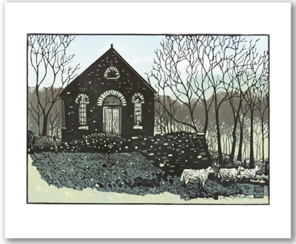 'Chapel at Ty'n Cwm' by Ian Phillips (T001) 
