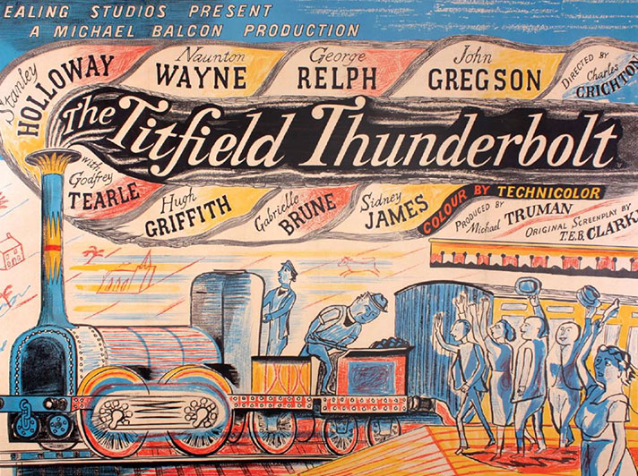 'The Titfield Thunderbolt' 1952 by Edward Bawden (W063)