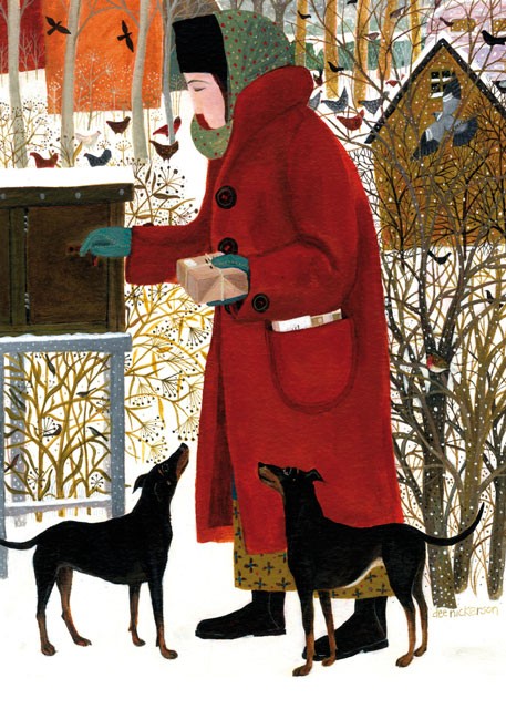 'Collecting the Post' by Dee Nickerson (R097) d Was 2.95, now 1.75
