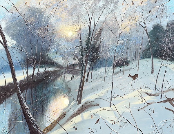 'Winter Morning' by Nicholas Heley Hutchinson (6 card pack) (xcdp43) g1 Christmas Was 6.50, now 3.95