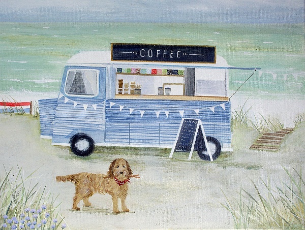 'A Takeaway Coffee and a Sea Breeze' by Hannah Cole (B559) * NEW 