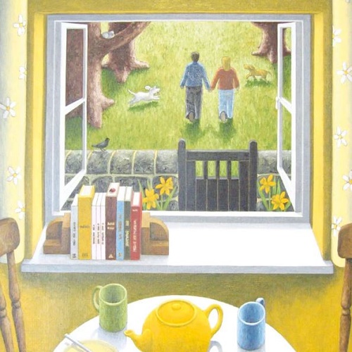 'A Walk After Breakfast' by Josef Noah (Q011) NEW 