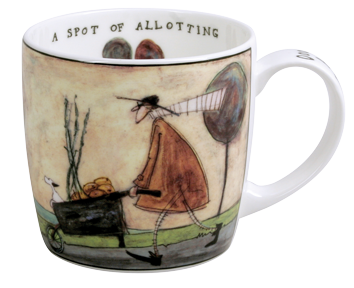 'A Spot of Allotting' Mug by Sam Toft Was 13.00