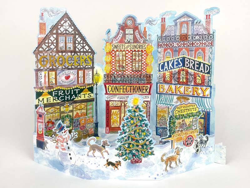 Emily Sutton Advent Calendar 'High Street' (ADCAL12)