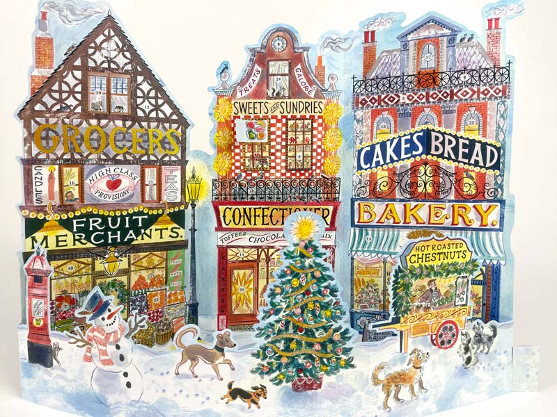 Emily Sutton Advent Calendar 'High Street' (ADCAL12)