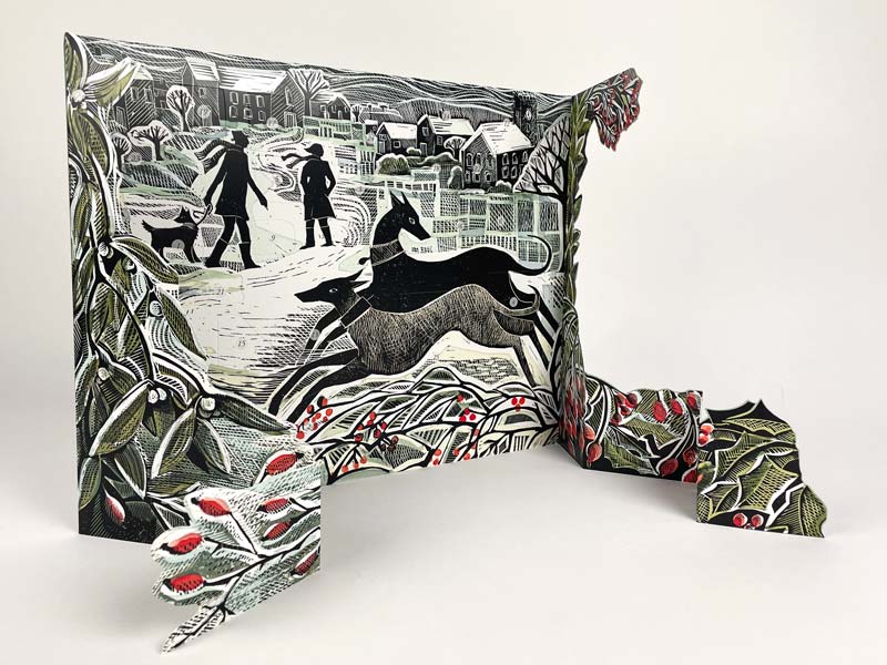 Angela Harding Advent Calendar 'Whippet Wonderland' (ADCAL11) (AC32)