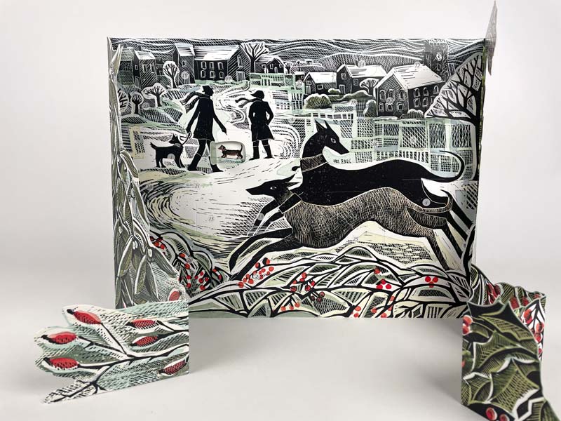 Angela Harding Advent Calendar 'Whippet Wonderland' (ADCAL11) (AC32)