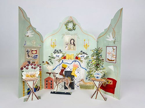Polly Fern Advent Calendar 'Festive Dutch Gable' (ADCAL14) (AC33) NEW