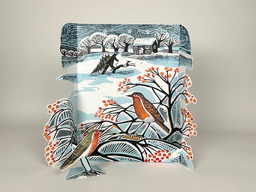 Angela Harding Advent Calendar 'Bringing Home the Tree' (ADCAL13) (AC34) NEW