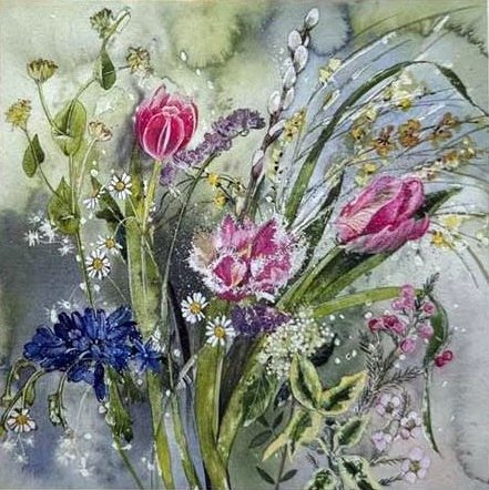 'Spring Flowers' by Alex Clark (E189) d