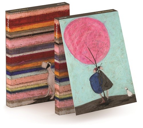 'Notecard Wallet' 3 x 2 designs ('The Very Thought of You' / 'Her Master's Voice') by Sam Toft 