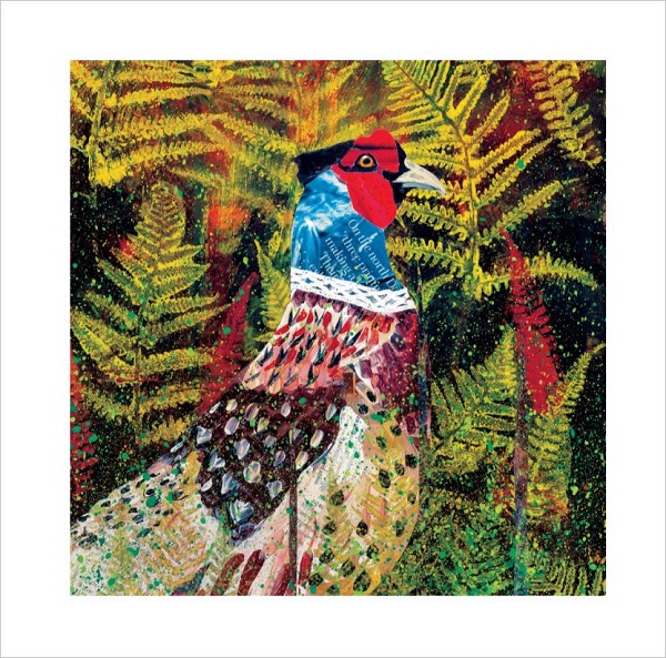 'Pheasant in Bracken' by Adam James Severn (D010) (AS96311)