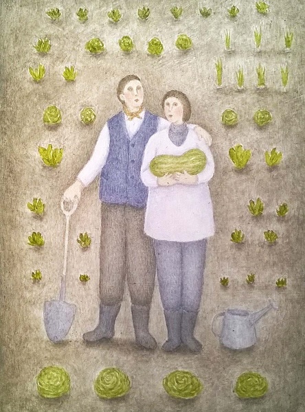 'The Gardeners' by Aliisa Hyslop (B576) NEW 