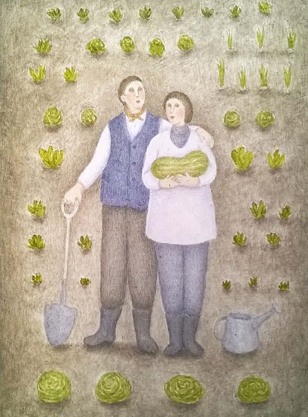 'The Gardeners' by Aliisa Hyslop (B576) (111A)
