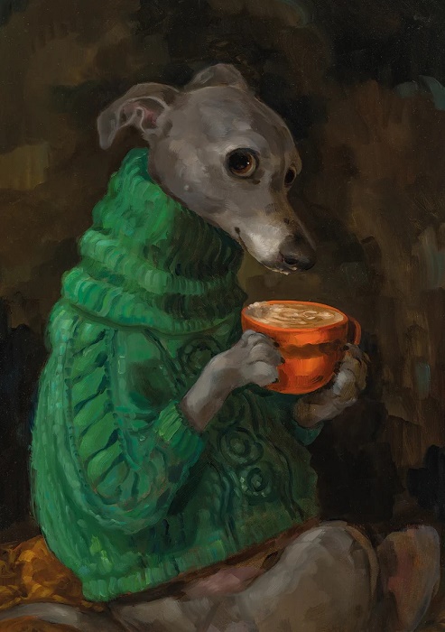 'Wendy Loved Her Skinny Latte' by Alison Friend (C071) NEW