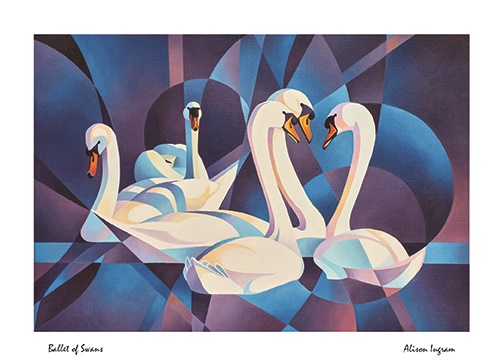 'Ballet of Swans' by Alison Ingram (J044) *