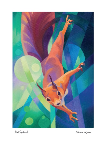 'Red Squirrel' by Alison Ingram (J054) *