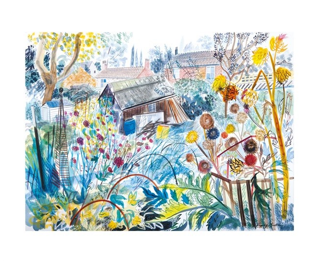 'Allotment with Cardoons' by Emily Sutton (A350) *