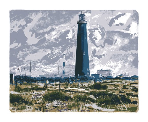 'Dungeness Lighthouse' by Andy Lovell (A634) (BL1756)