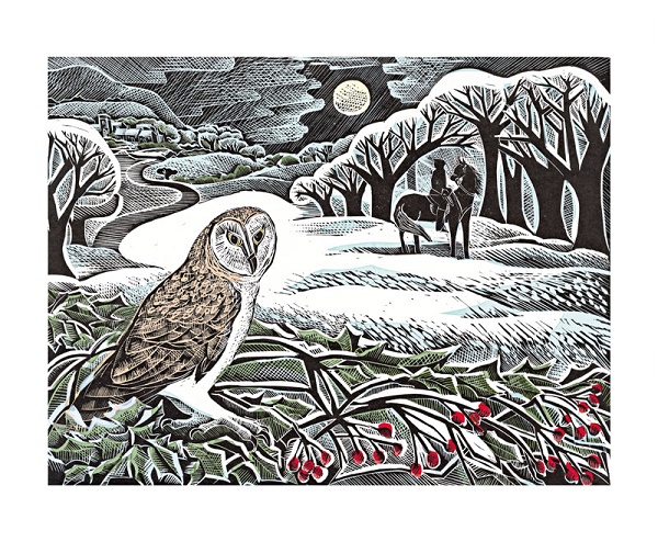 'Owl Flight' by Angela Harding (A939w) (AH3066x)