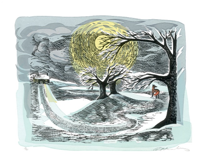 'Winter Fox' by Angela Harding (A845w) d