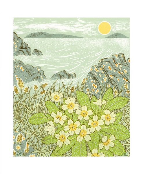 'Island Primrose' by Angie Lewin (A016) 
