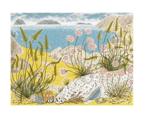 'Summer Shore' by Angie Lewin (A670) 