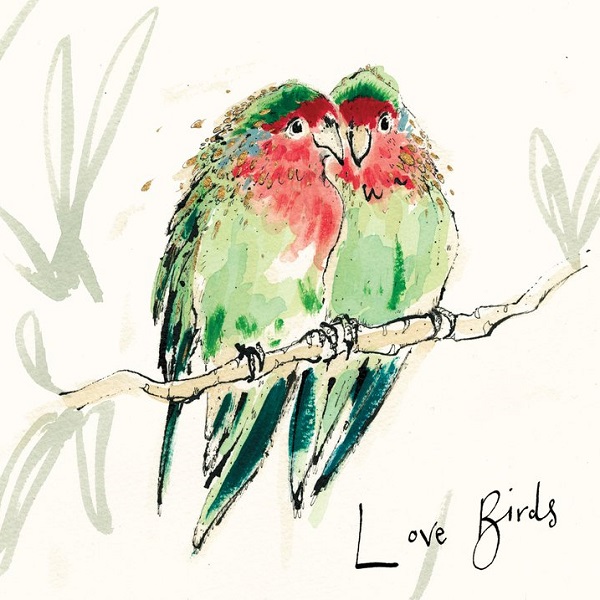 'Love Birds II' by Anna Wright (K038) 
