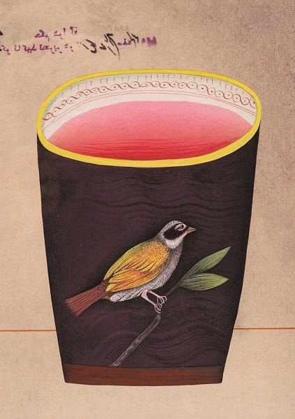 'Bird Cup' by Anne Smith (C587) 