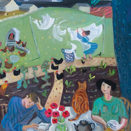 'Table in the Window' by Anthea Craigmyle (S067) Was 2.50