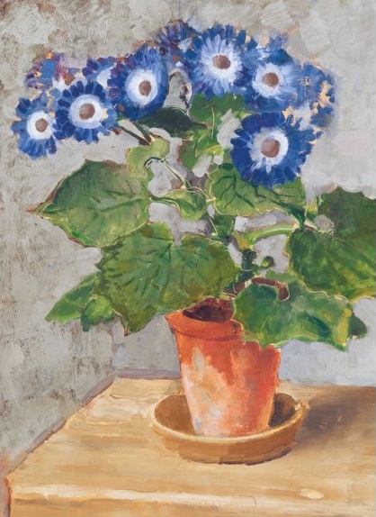 Blue Cineraria c1928 by Augustus John (1878 - 1961) (V192) The Tate Collection
