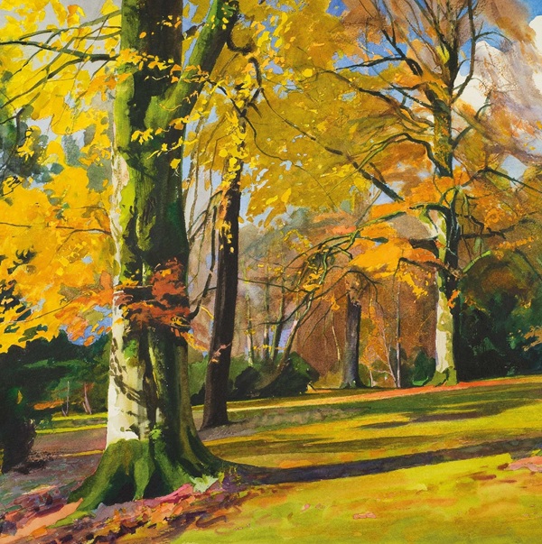 'Knightshayes, Autumn' by Bob Rudd (Q283) NEW 