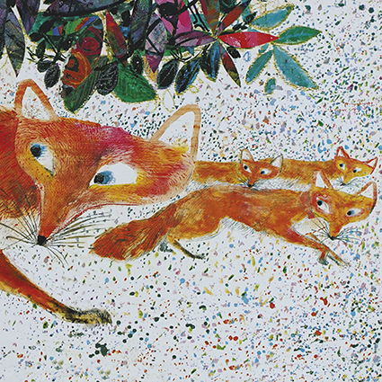 'Furtive foxes' by Brian Wildsmith (C570) * 